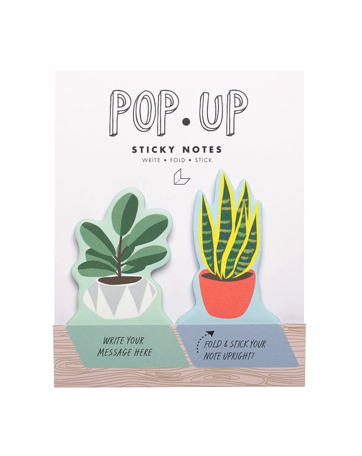 Notes Adhésives Pop-Up - Plantes - 30 feuilles par design