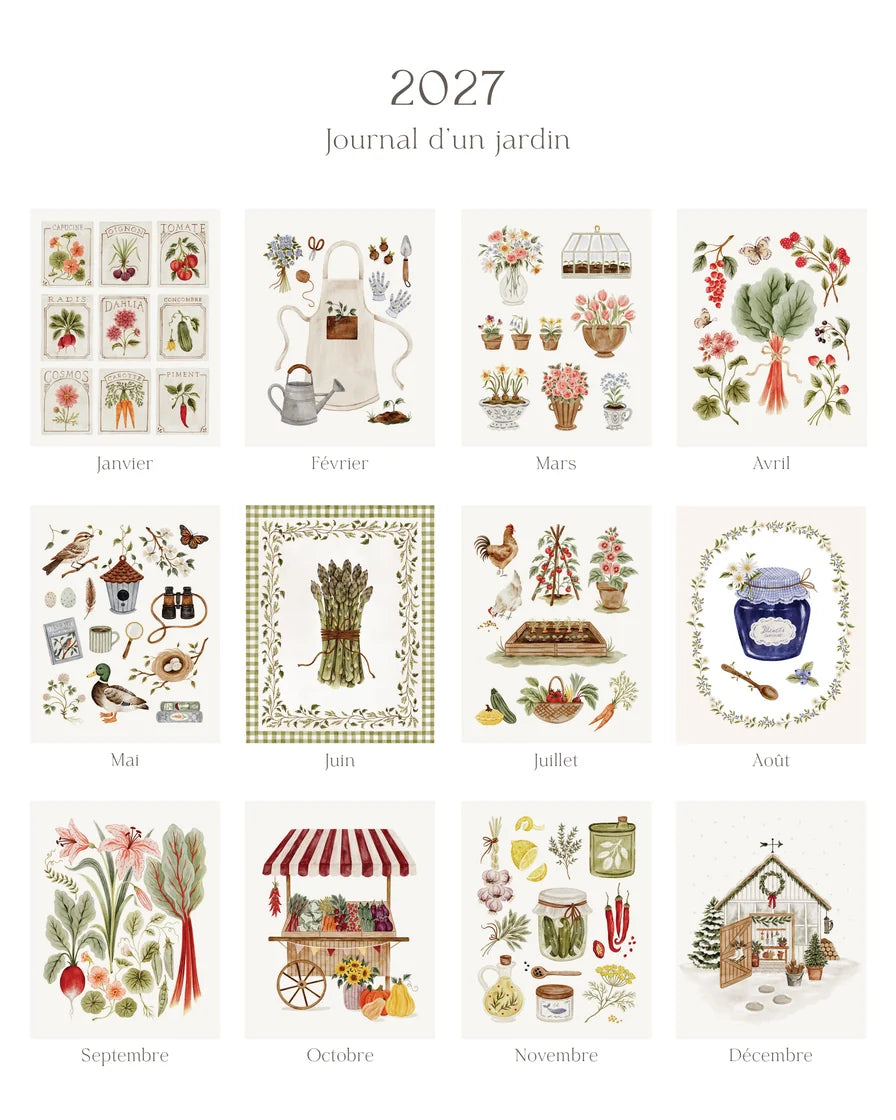 Calendrier 2027 - Journal d&