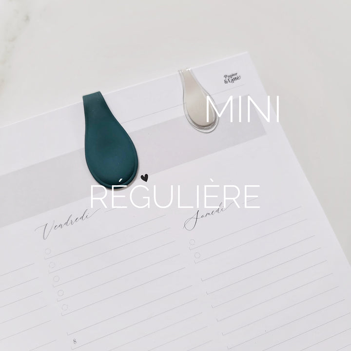 Pince magnétique multi-usage - Blanc *Régulière MATTE