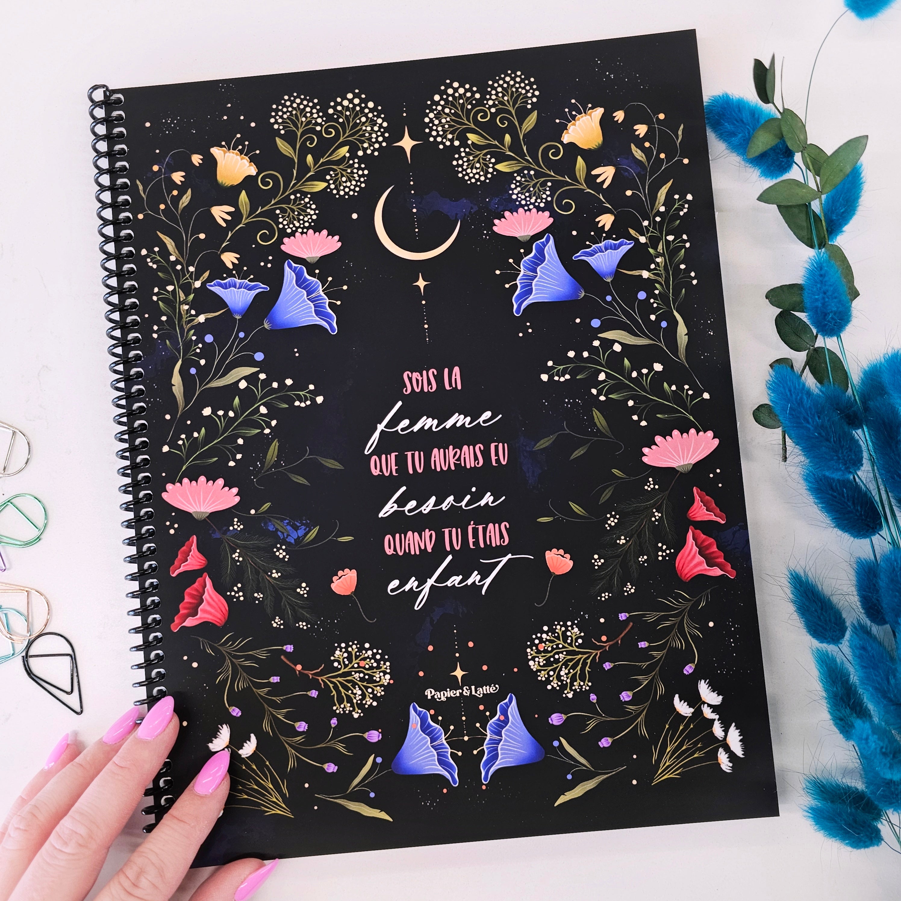 Cahier de notes - 58 - Collab Lea Androic art 7 – Papier & Latté