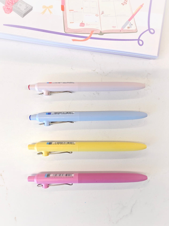 Uni-ball Zento - 0,5mm - Stylos gel rétractable - À l&