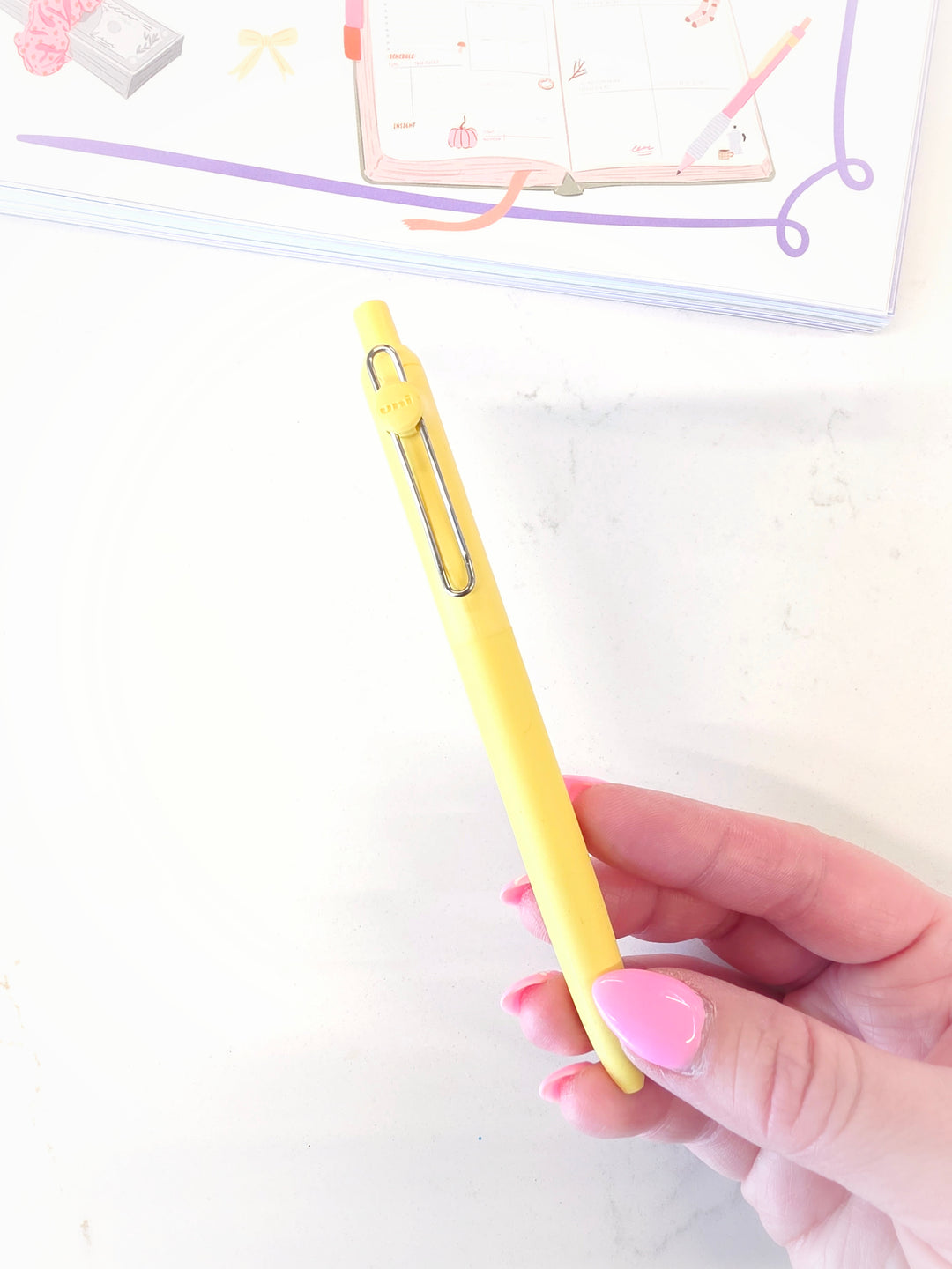 Uni-ball Zento - 0,5mm - Stylos gel rétractable - À l&