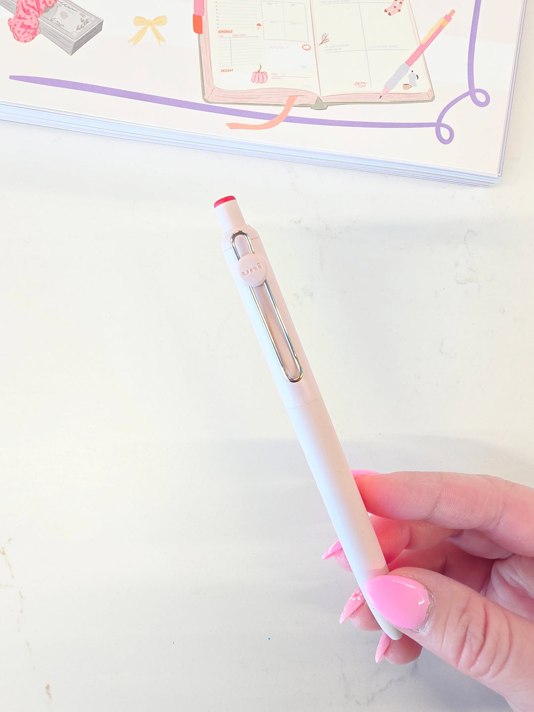 Uni-ball Zento - 0,5mm - Stylos gel rétractable - À l&