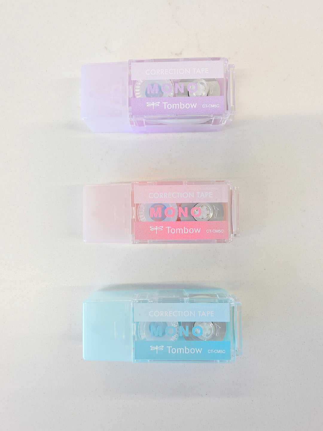 Ruban Correcteur de Poche Tombow Mono - Couleurs pastel