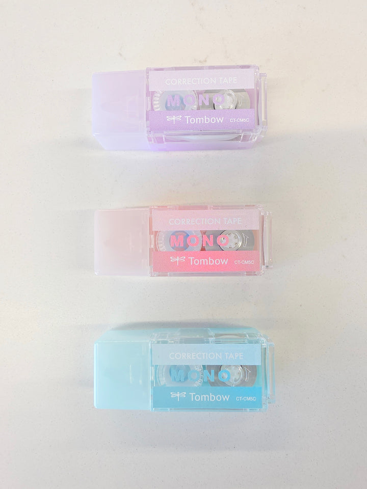 Ruban Correcteur de Poche Tombow Mono - Couleurs pastel