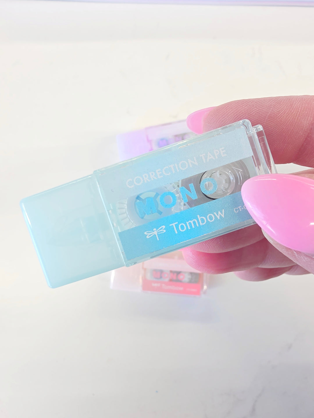 Ruban Correcteur de Poche Tombow Mono - Couleurs pastel