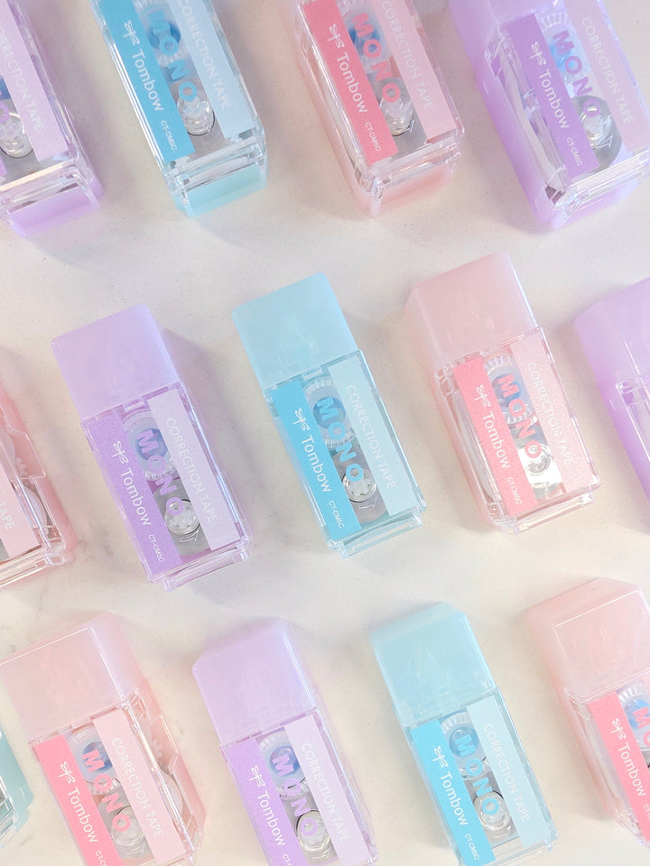 Ruban Correcteur de Poche Tombow Mono - Couleurs pastel