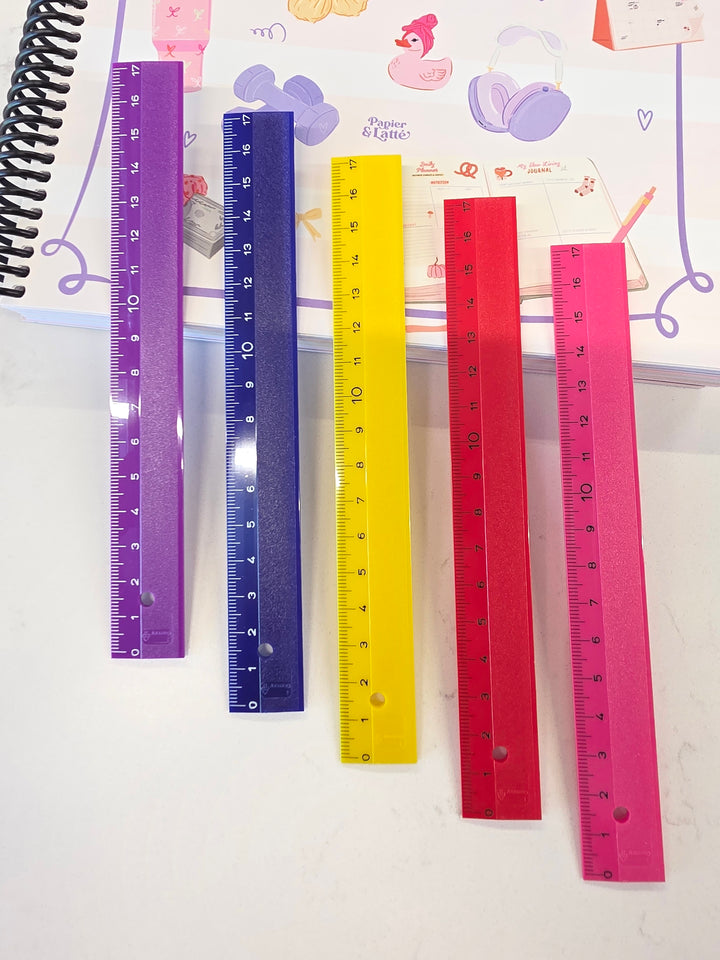 Petite règle - 10 choix de couleurs