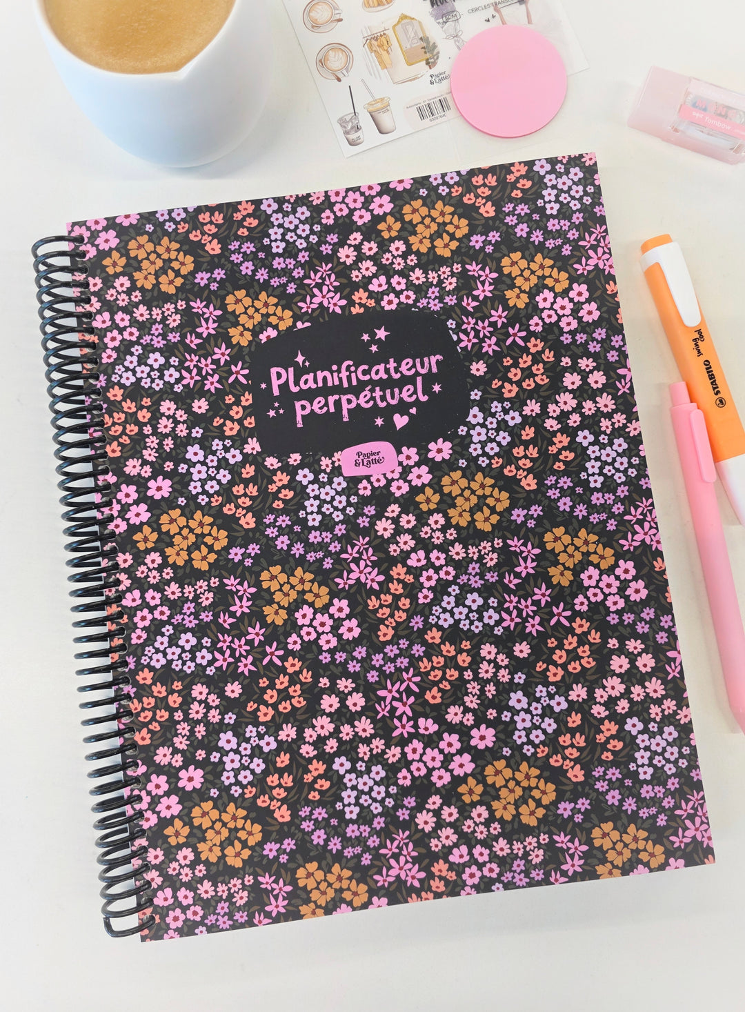 Agenda 8,5 x 11 po - Hebdomadaire non-daté - L&