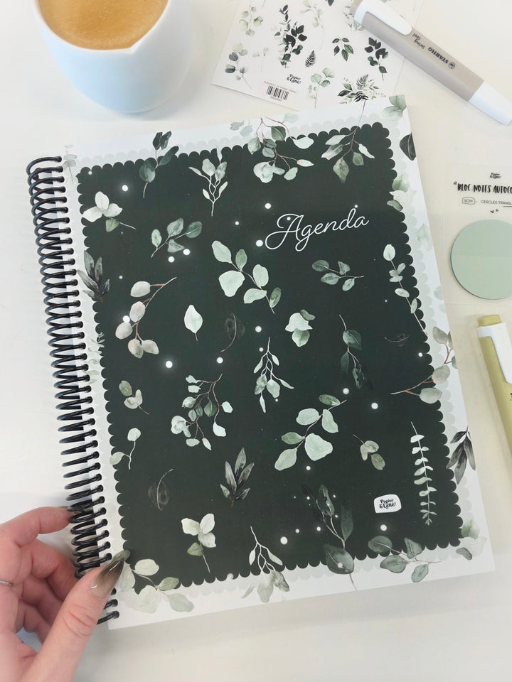 Agenda 8,5 x 11 po - Hebdomadaire non-daté - L&