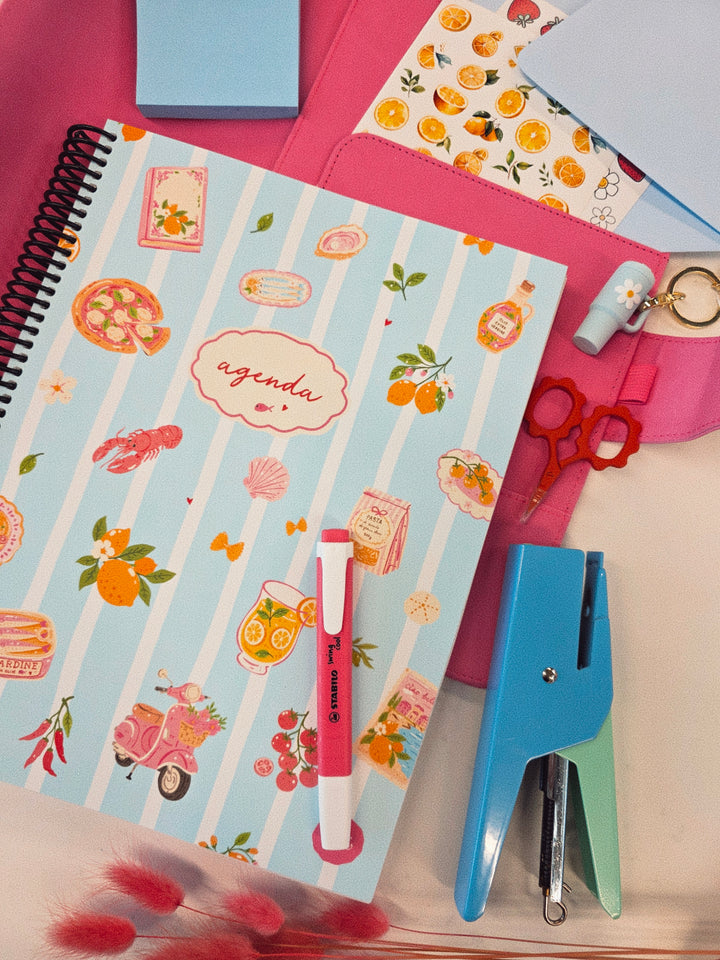Agenda 8,5 x 11 po - Hebdomadaire non-daté - L&