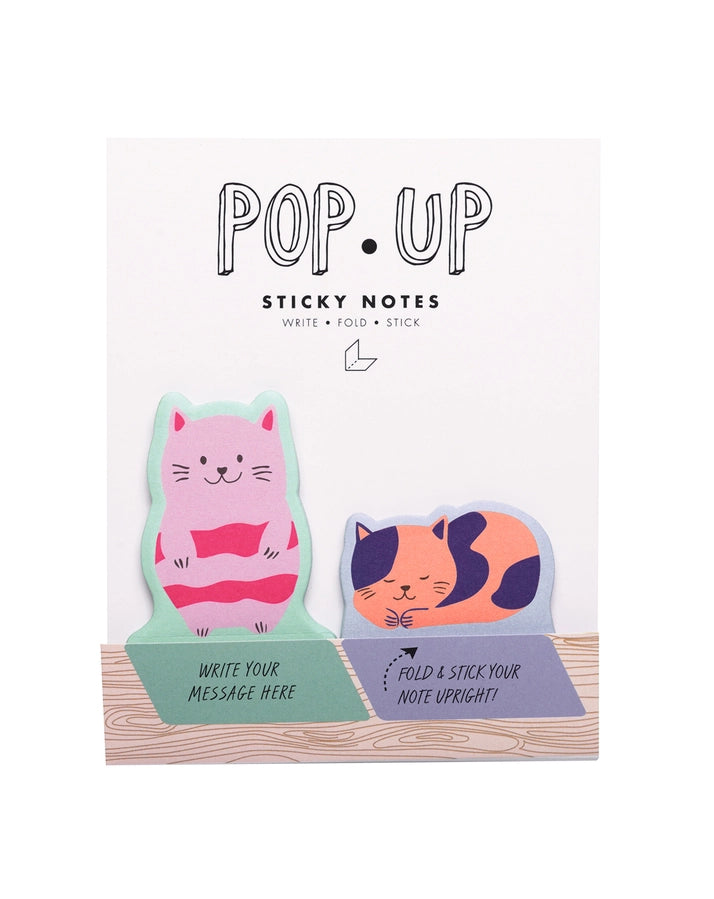 Notes Adhésives Pop-Up - Chats - 30 feuilles par design