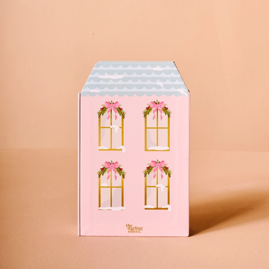 Calendrier de l'Avent avec ornements de Noël Coquette