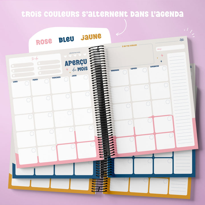 Agenda mensuel - Classique - 6e édition