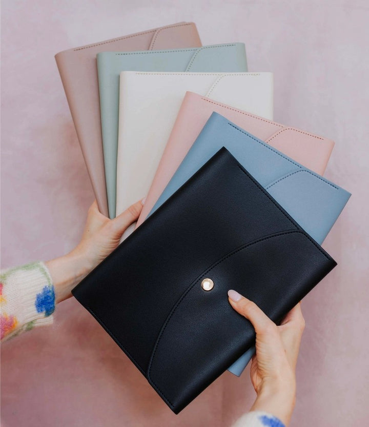 Pochette multifonction élégante - Bleue