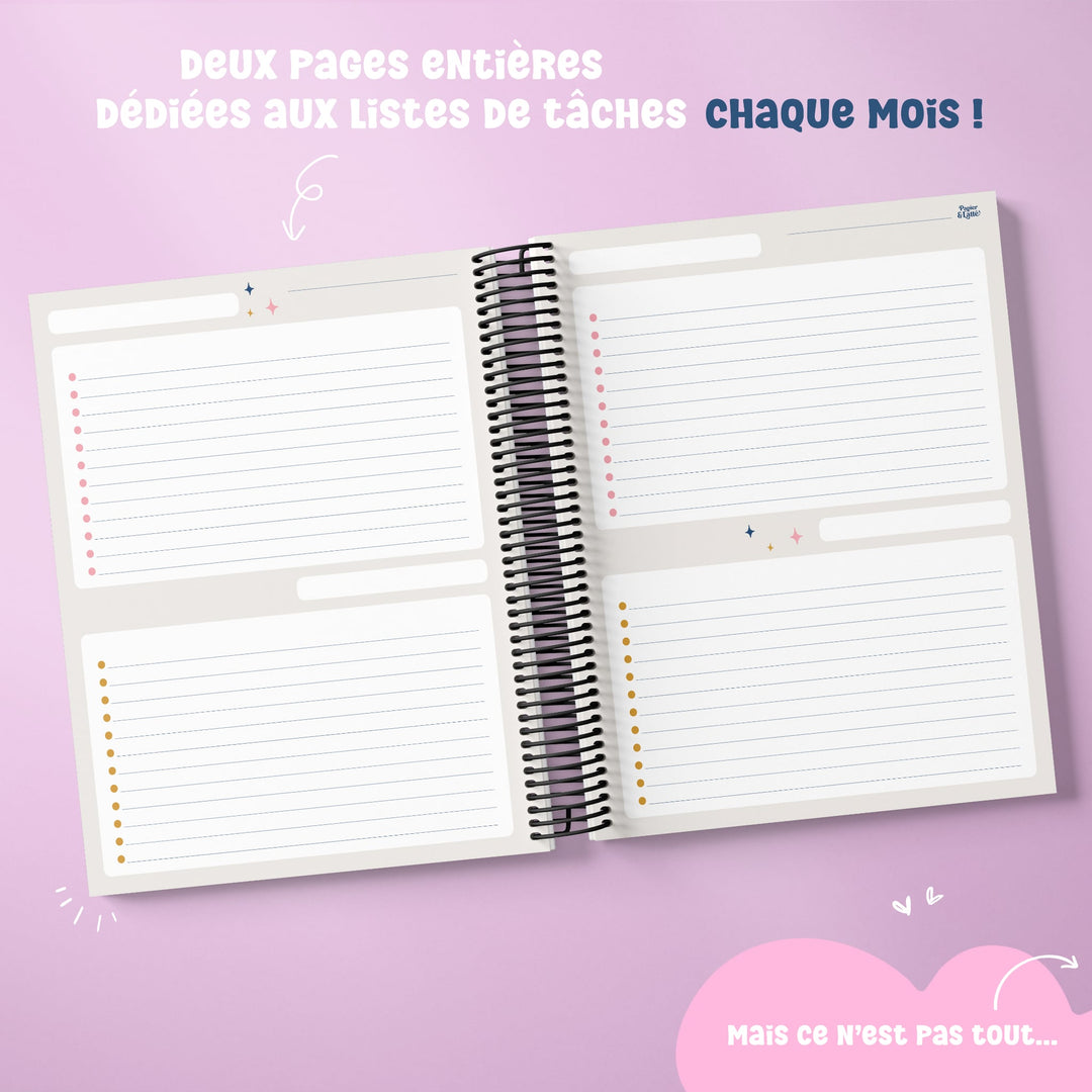 Agenda mensuel - Classique - 6e édition