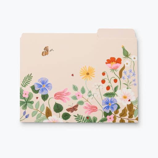 Ensemble de chemises de classement – Champs de fraises