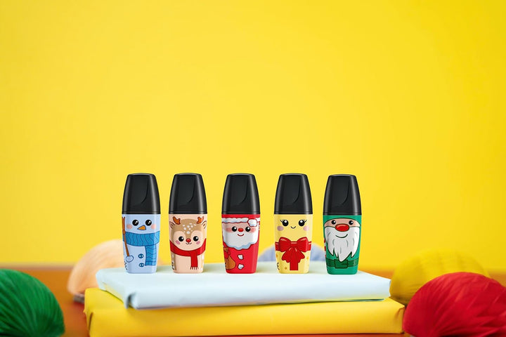 Ensemble de 5 MINI surligneurs BOSS - Frosty Friends