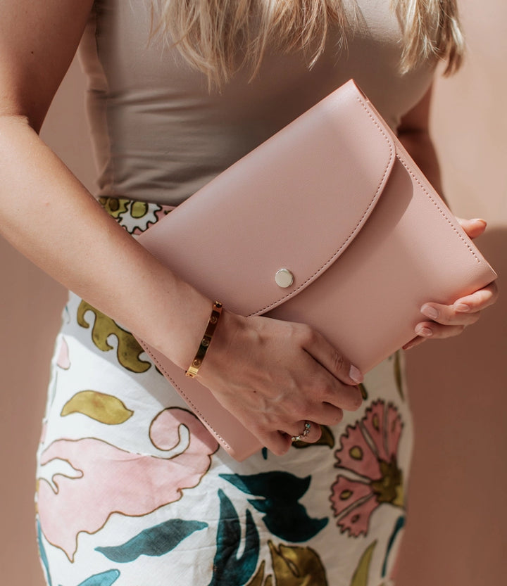 Pochette multifonction élégante - Bleue
