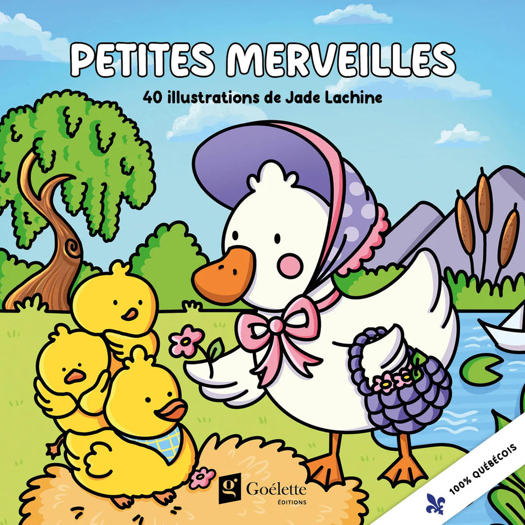 Livre à colorier - Jade Lachine - Petites merveilles
