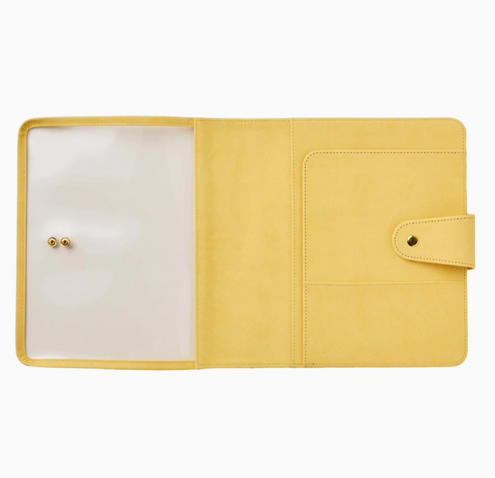 Folio transparent pour agenda 7``x 9``- Beurre
