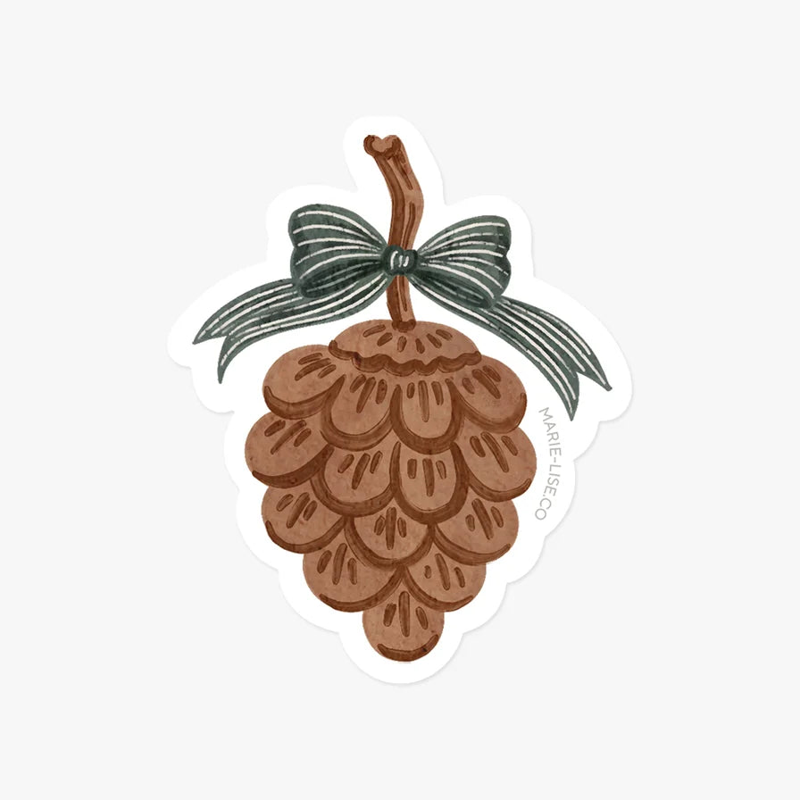 Autocollant découpé - Cocotte - illustré par Marie-Lise