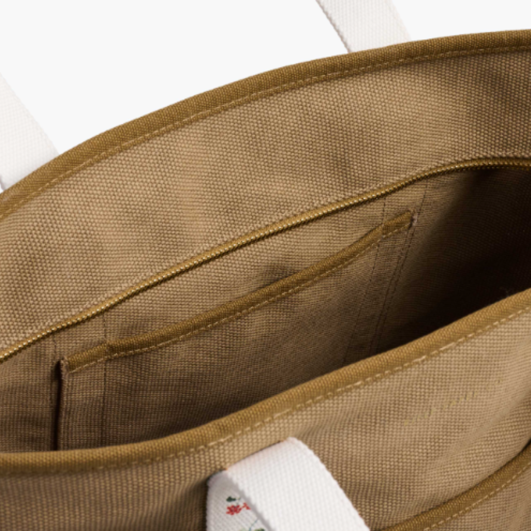 Sac tout-aller en toile – Ditsy Dahlia