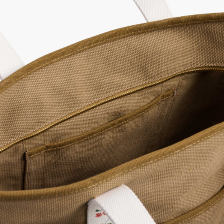 Sac tout-aller en toile – Ditsy Dahlia