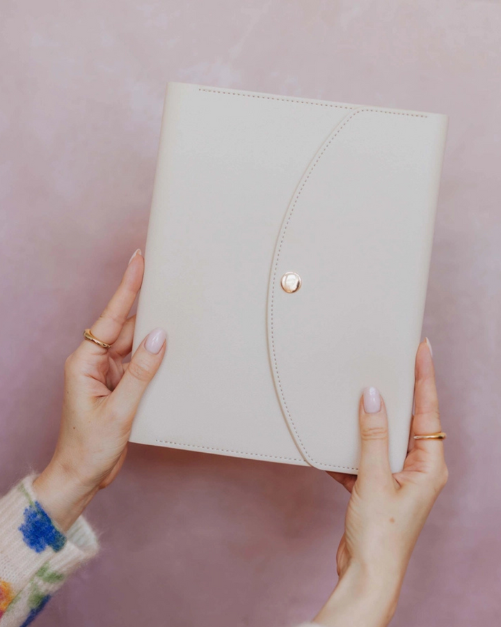 Pochette multifonction élégante - Beige