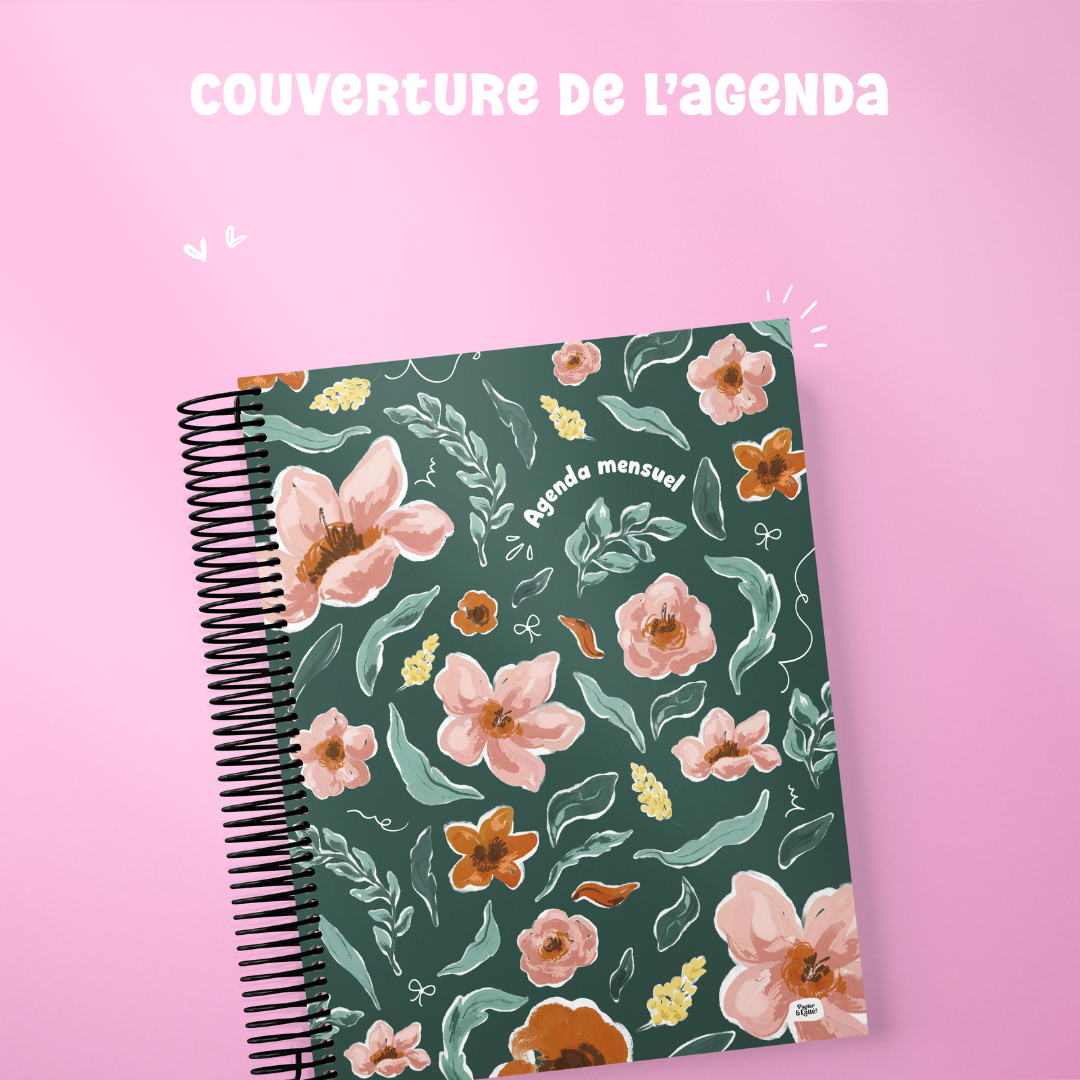 Agenda mensuel - 03- intérieur Kawaii