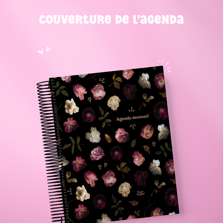 Agenda mensuel - 02- intérieur Kawaii