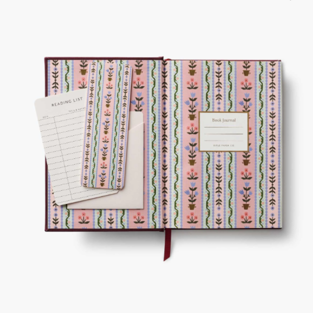 Journal de lecture brodé – Club de lecture Ladies Night