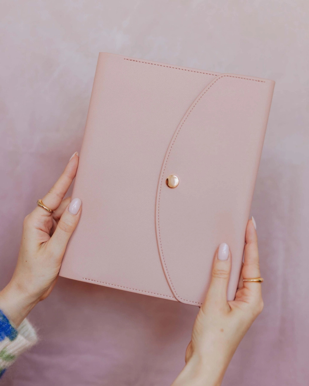 Pochette multifonction élégante - Blush