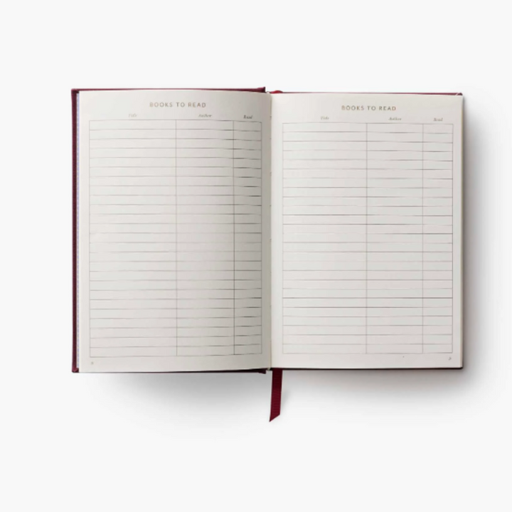 Journal de lecture brodé – Club de lecture Ladies Night
