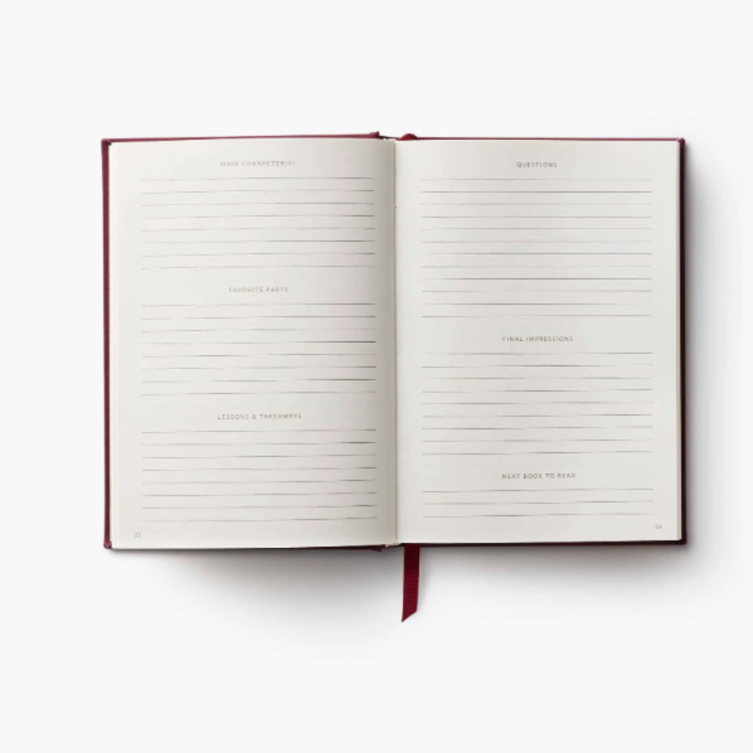 Journal de lecture brodé – Club de lecture Ladies Night