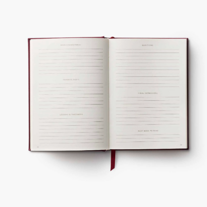 Journal de lecture brodé – Club de lecture Ladies Night