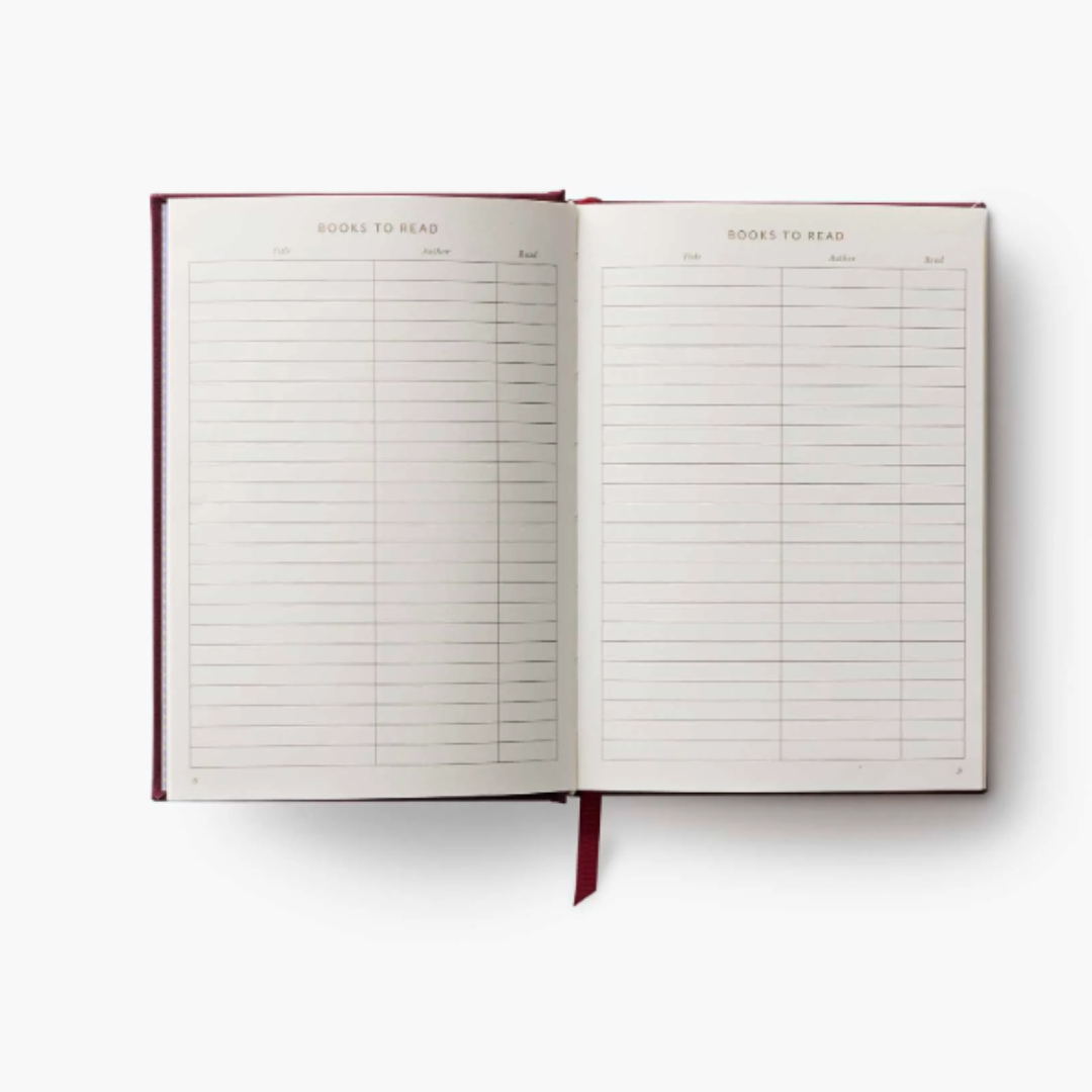 Journal de lecture brodé – Club de lecture Ladies Night