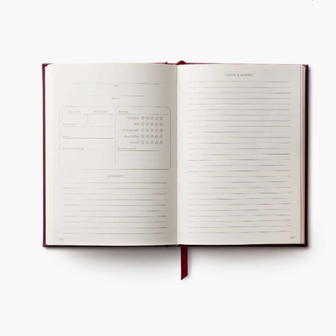 Journal de lecture brodé – Club de lecture Ladies Night