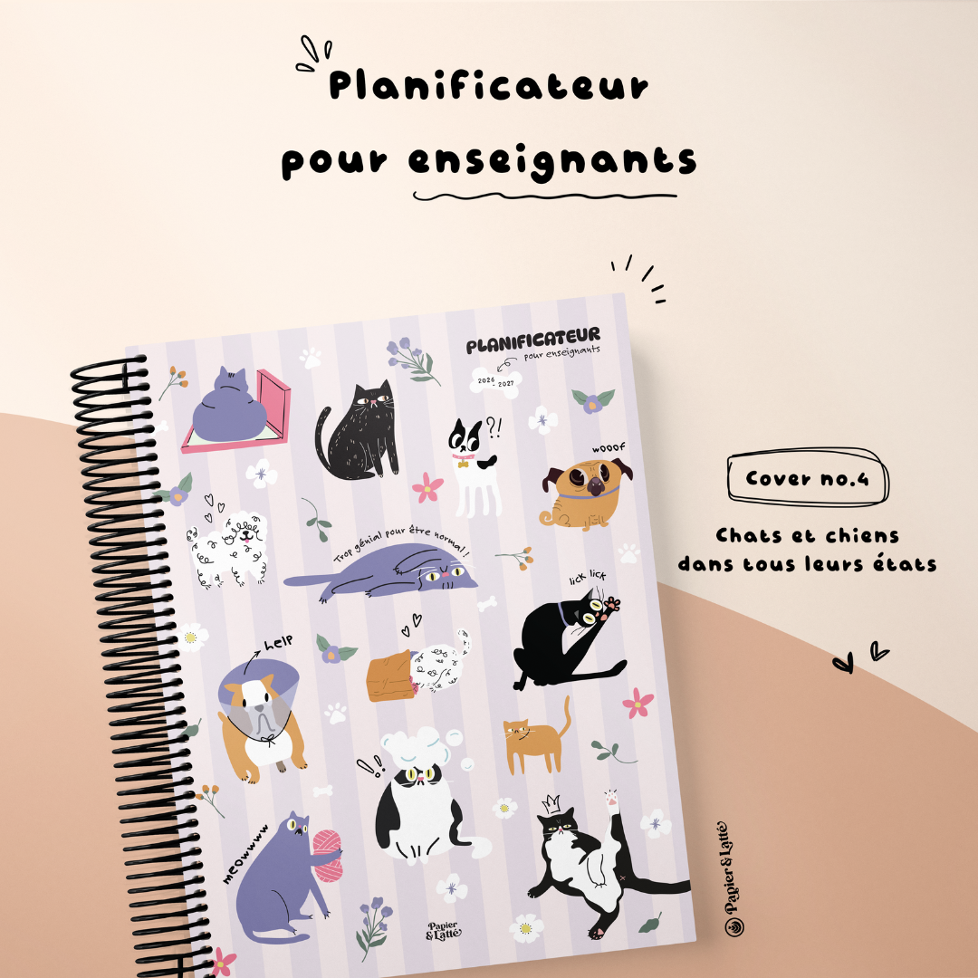 Planificateur pour enseignant 2026-2027 - 04