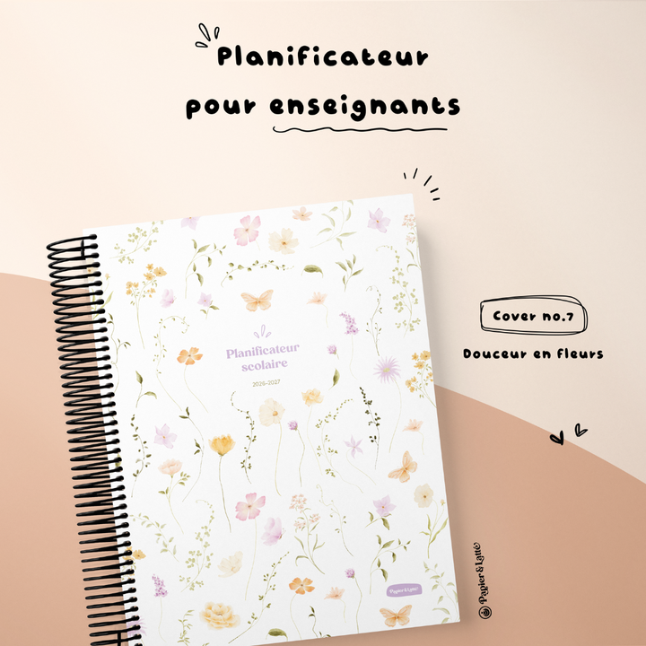 Planificateur pour enseignant 2026-2027 - 07