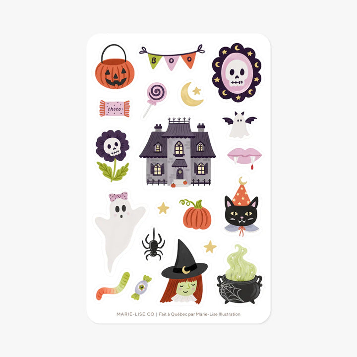 Halloween- Feuille d&