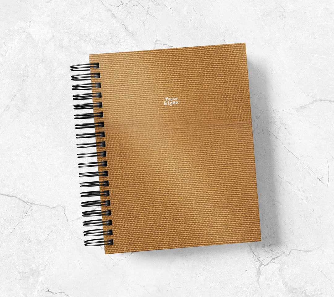 Papier & Latté - Grand cahier de notes