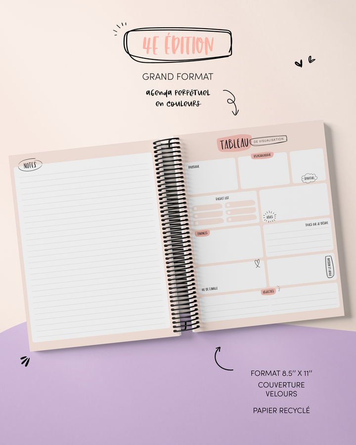 E - Isaë - Agenda 4e édition - non-daté