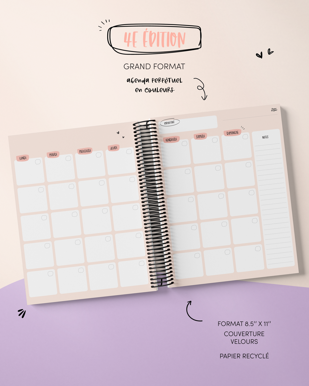 E - Isaë - Agenda 4e édition - non-daté