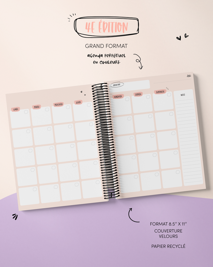 E - Isaë - Agenda 4e édition - non-daté