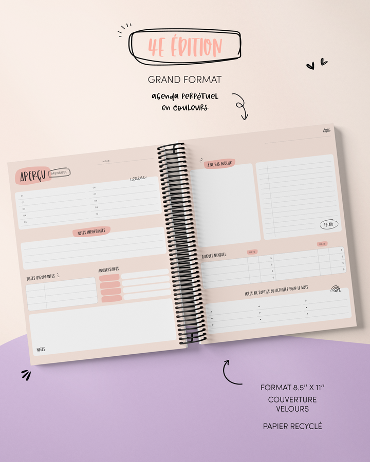 E - Isaë - Agenda 4e édition - non-daté