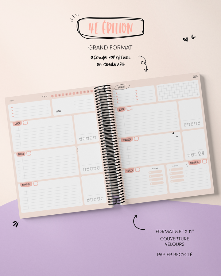 E - Isaë - Agenda 4e édition - non-daté