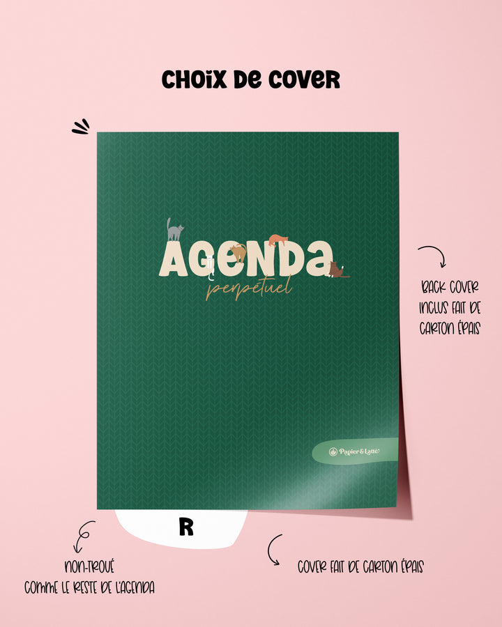 Agenda 6e édition - SANS TROUS SANS RELIURE / NON BOUDINÉ