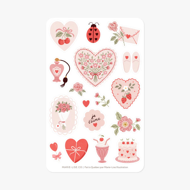 St-Valentin - Feuille d&