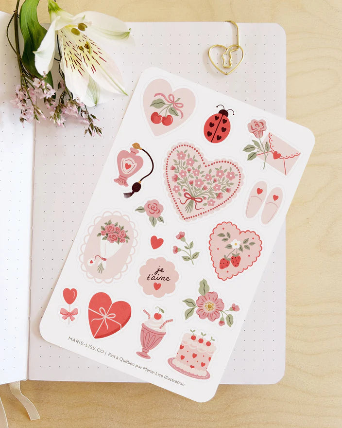 St-Valentin - Feuille d&